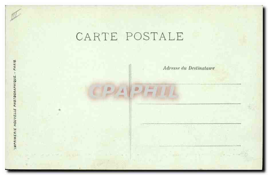 CPA Bateau La Marseillaise Croiseur Cuirasse ayant a son bord M Loubet dans son voyage en Italie — Verso