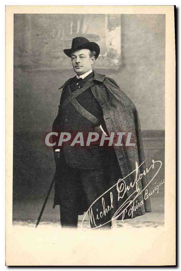 Michel Dufour — Opéra Comique — W. d'illlin, Phot. d'illlin & Chappuis, Sucé, Genève