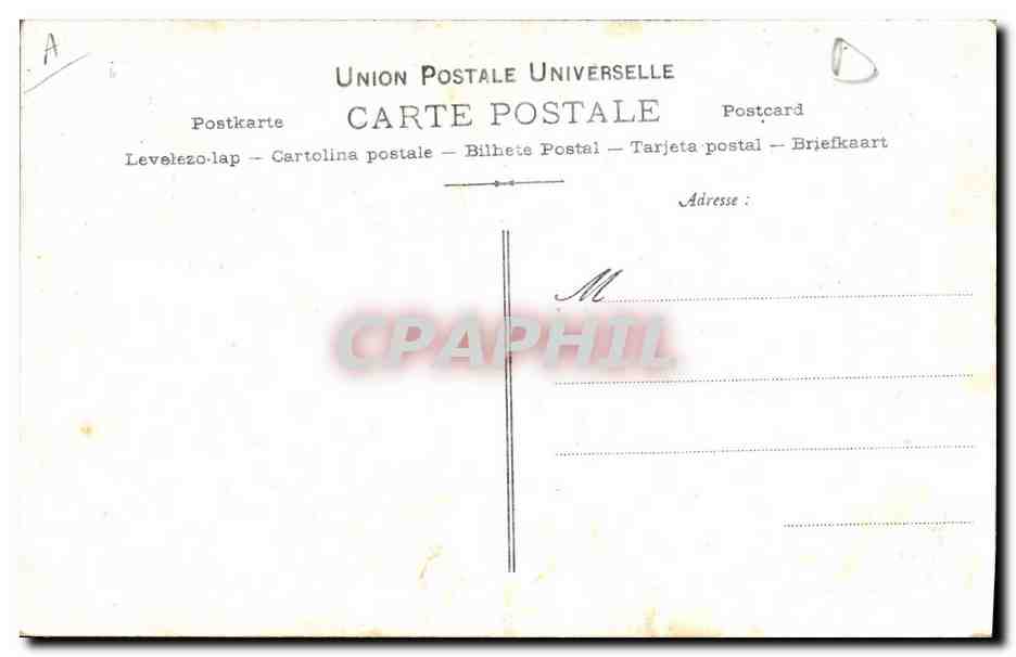 Portrait de Marguerite Caron — Collection Artistique du VIN DÉSILES — P. BOYER — Rückseite