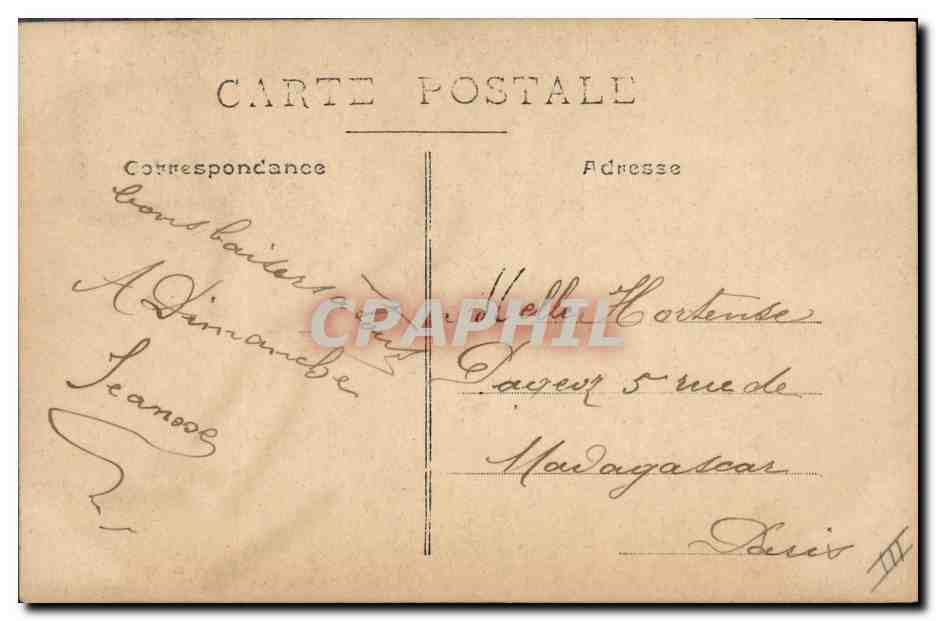 Mlle Toutain — Vaudeville — Série 101/4 — Achterkant