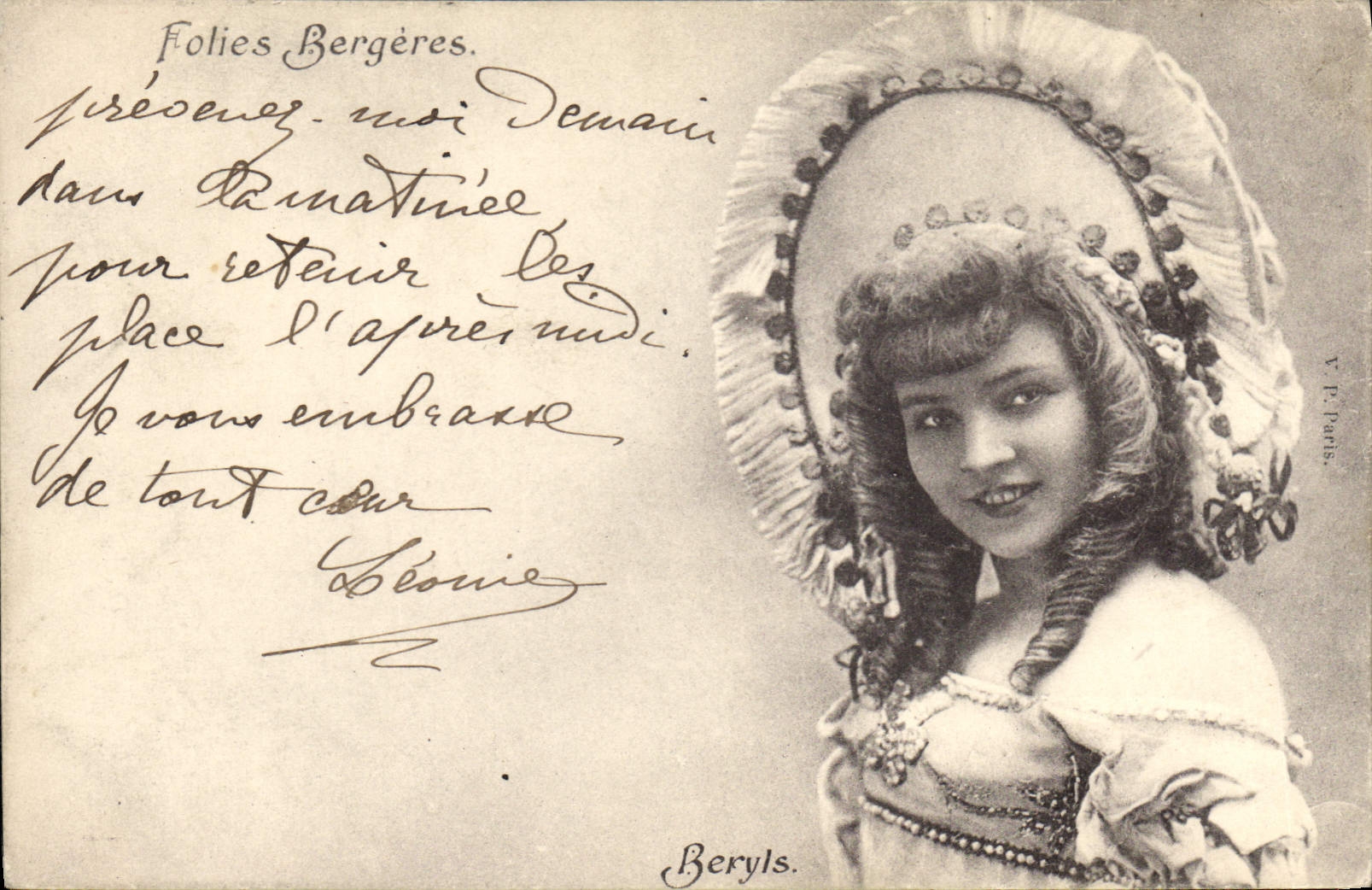 Beryls — Folies Bergères — V.P. Parigi