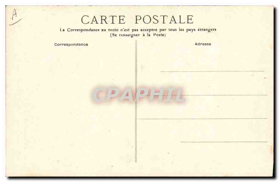 CPA Folklore Poitou Jeune fille du marais — Verso