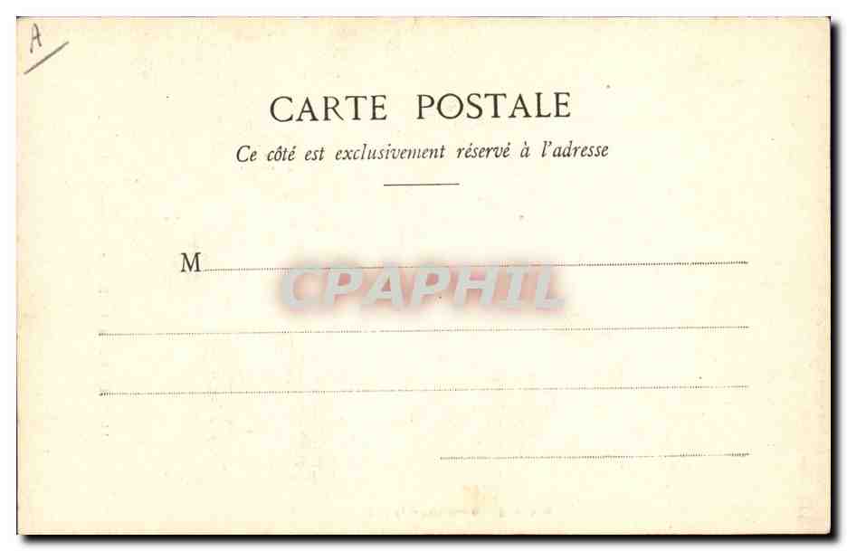LES SABLES-D'OLONNE — Le raccommodage des filets — G. L. D. de Nantes, N° 5 — Verso