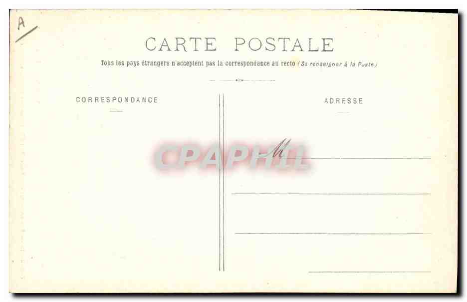 CPA Folklore Voila la Sablaise — Verso