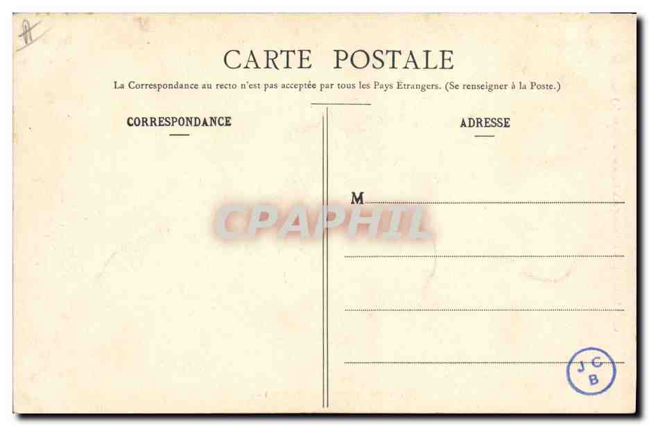 CPA Folklore Croix de Vie L'amour aux Marais Vendeens — Verso