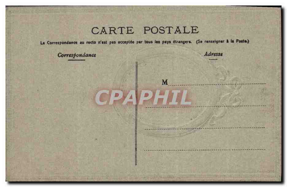 CPA Fantaisie Rembrandt  — Rückseite