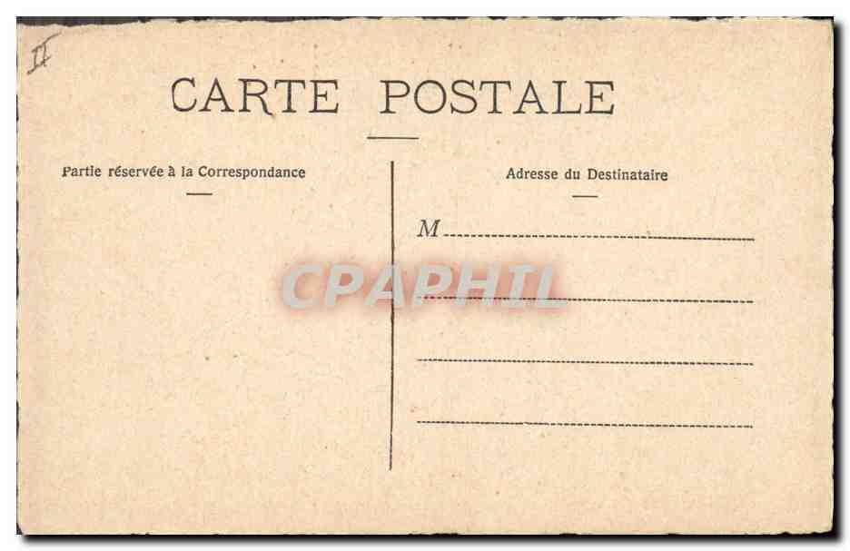 CPA Bibliotheque Bible de Souvigny Moulins Premier livre des Paralipomenes  — Rückseite