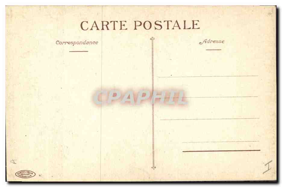 CPA Fantaisie Fleurs Pavots — Verso