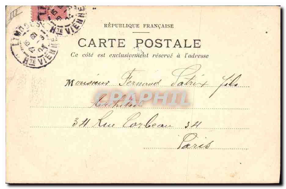 Nos Campagnes — Petit Déjeuner en Famille — E. Agnans, n° 589 — Verso