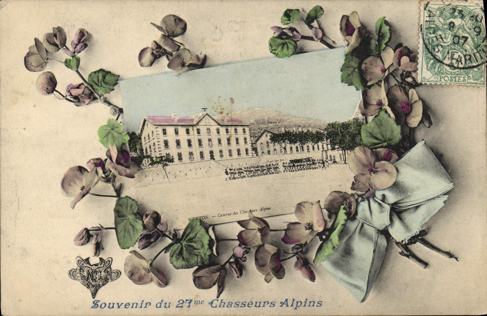 Venton — Caserne des Chasseurs Alpins — Souvenir du 27me Chasseurs Alpins