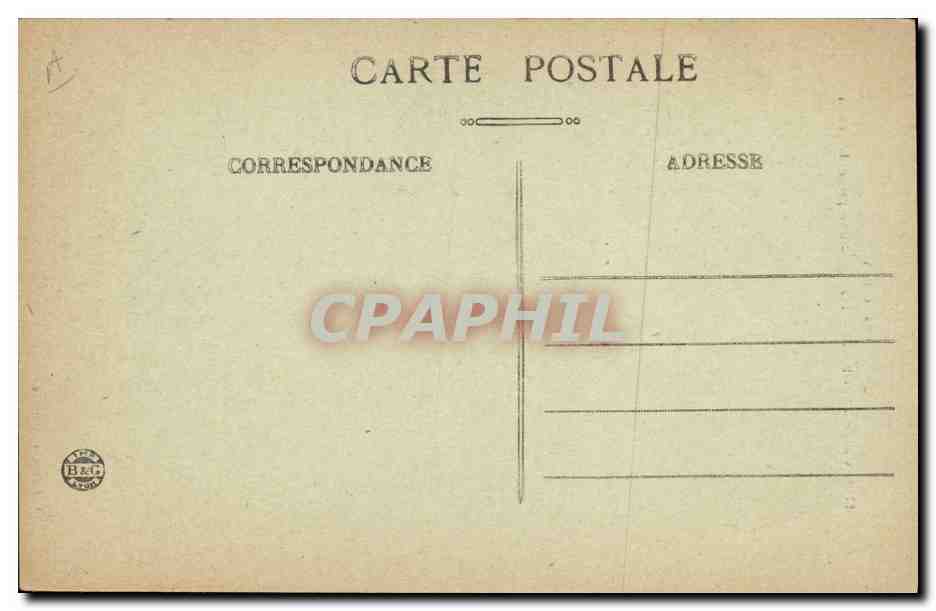 Vallée de l'Ubaye — Halage d'une pièce de canon — P. P. & C. n°1729 — Verso