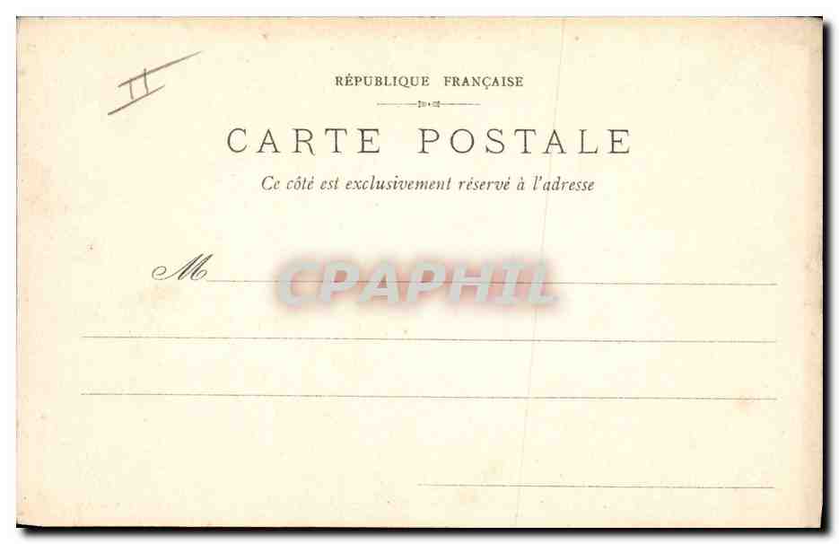 CPA Militaria Chasseurs Alpins au cantonnement la soupe  — Verso