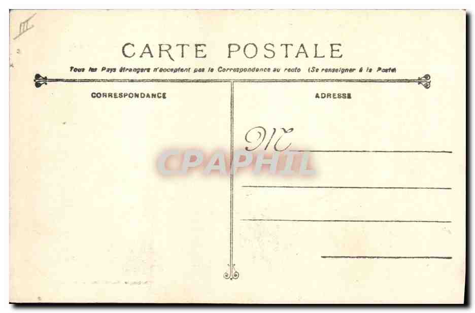 CPA Bateau Mirabeau Cuirasse d'escadre a turbines  — Verso