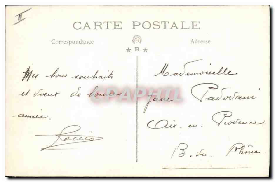 Navire de guerre — Matelot Leblanc — Matelot Leblanc — Verso