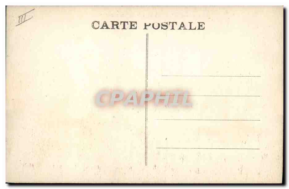 CPA Bateau Contre torpilleur Mangini  — Verso