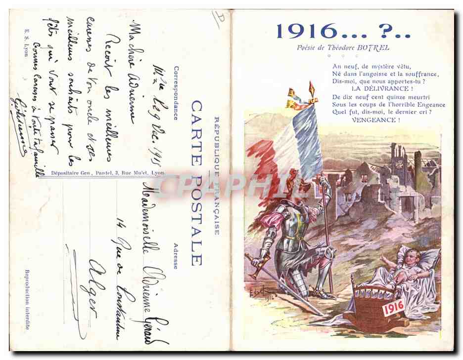CPA Fantaisie Illustrateur Militaria Theodore Botrel 