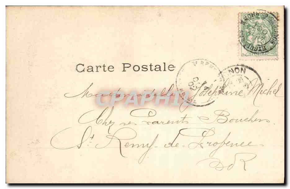 CPA Theatre Etoile d'Opera La toilette et la parure avant le ballet  — Rückseite