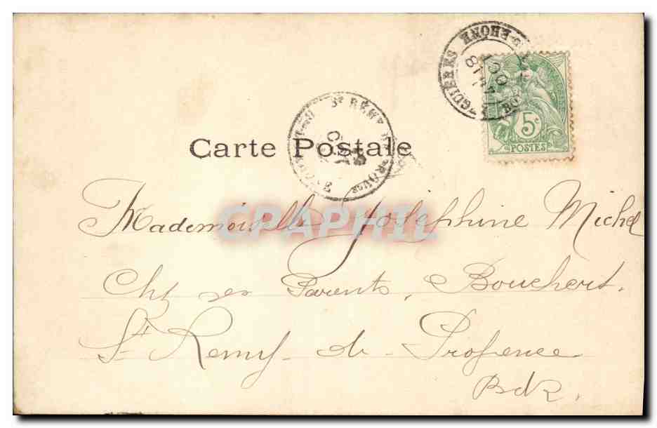 Étoile d'Opéra — La Toilette et la Parure avant le Ballet — Cliché Manuel, N°2 — Verso