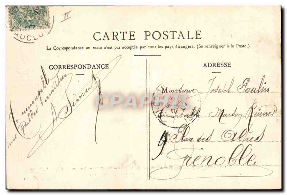 CPA Theatre Orange Representations de la Comedie Francaise Au Theatre Antique La scene et les spectateurs  — Verso