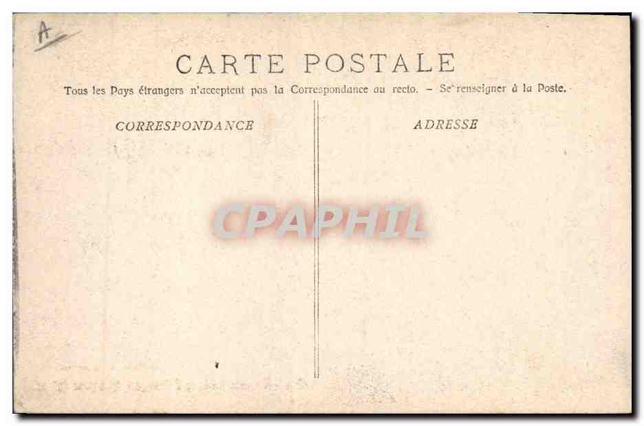 CPA Theatre antique d'Orange Iphigeme  — Verso