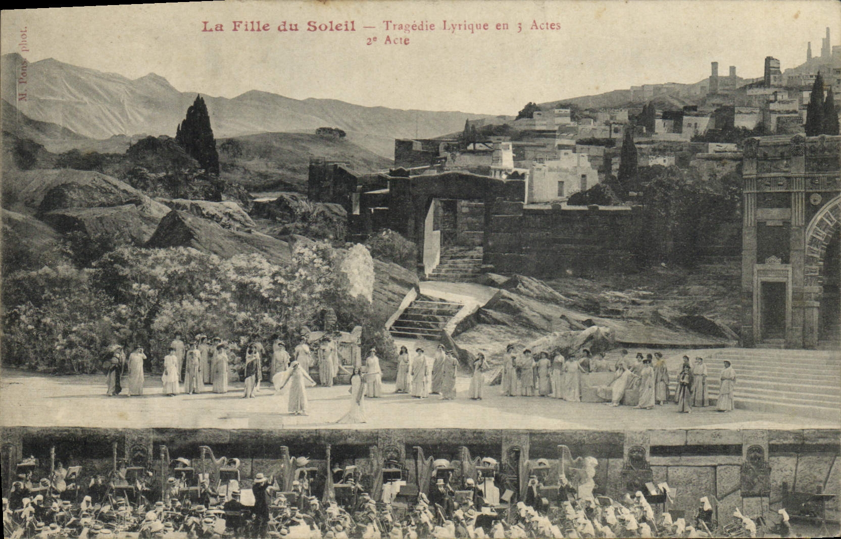 CPA Theatre La fille du soleil Tragedie lyrique en 3 actes 