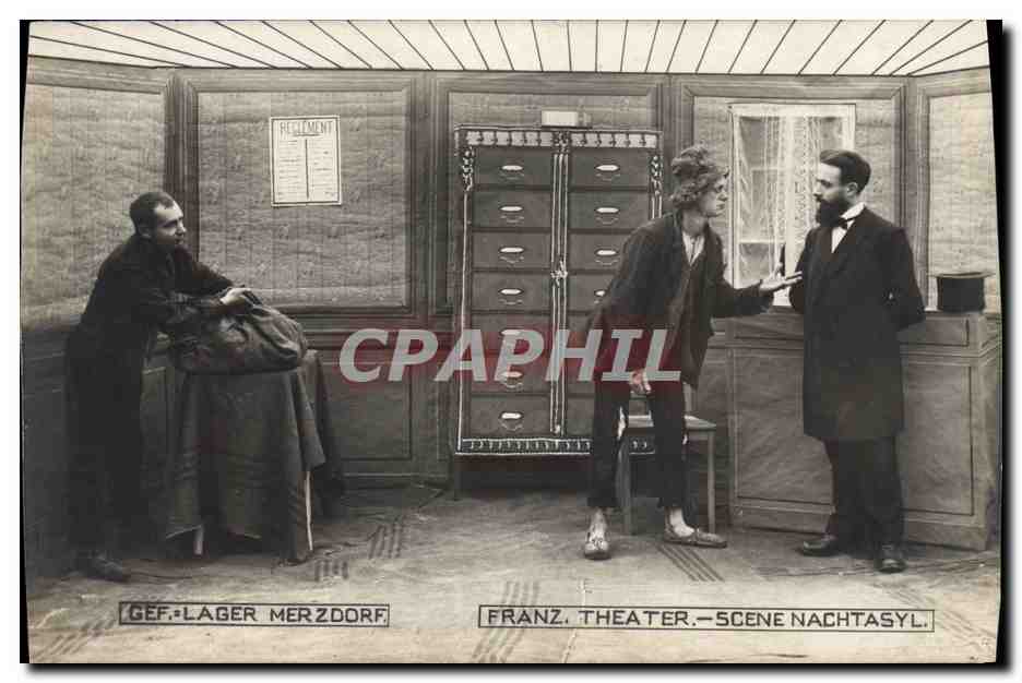 CPA Theatre Franz Theater Gef lager Merzdorf