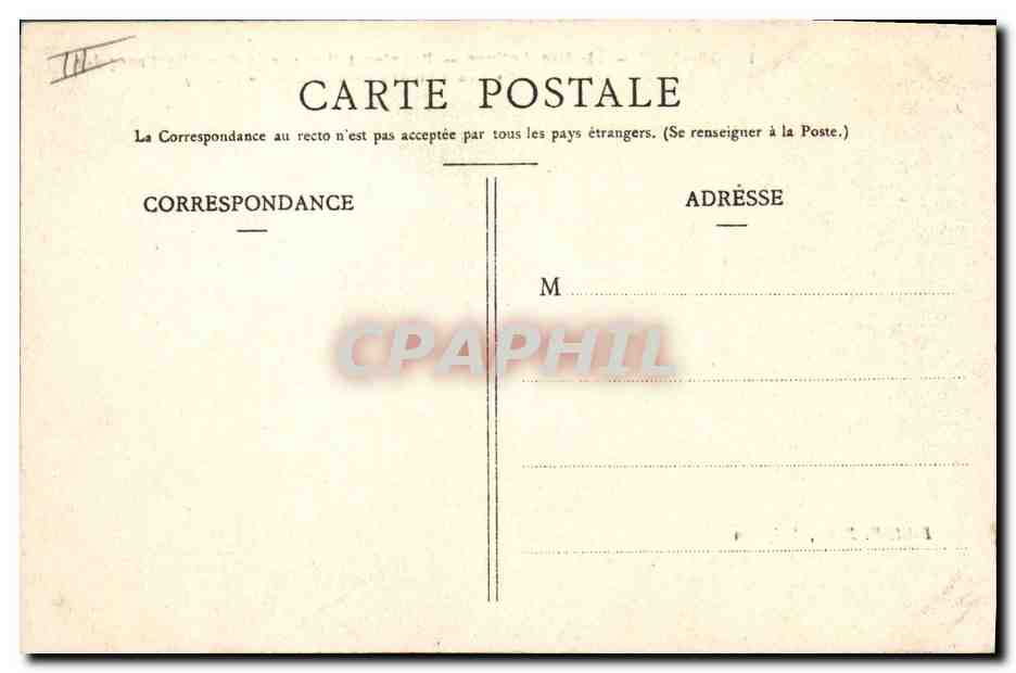 CPA Theatre antique Orange Representation par la Comedie Francaise Les funerailles d'Homere Final  — Rückseite