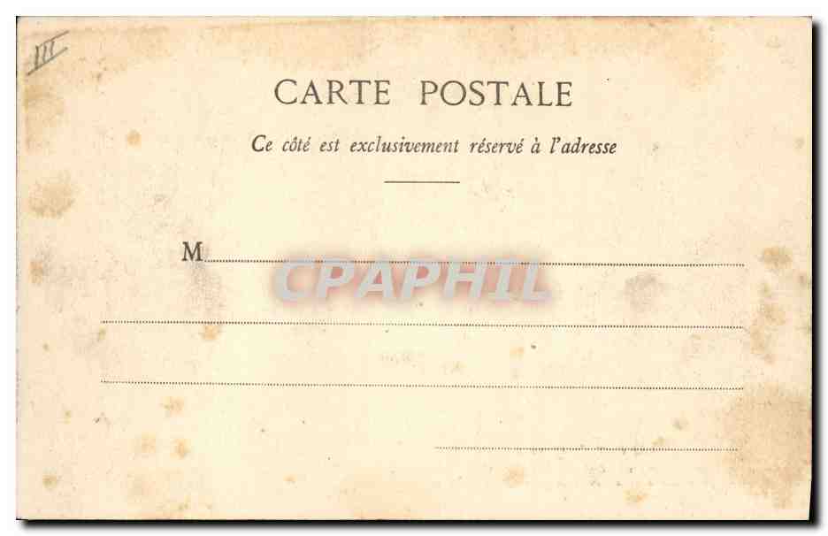 CPA Theatre Paryasatis Drame en 3 actes de Mr Dieulafoy Musique de Camille Saint Saens  — Rückseite