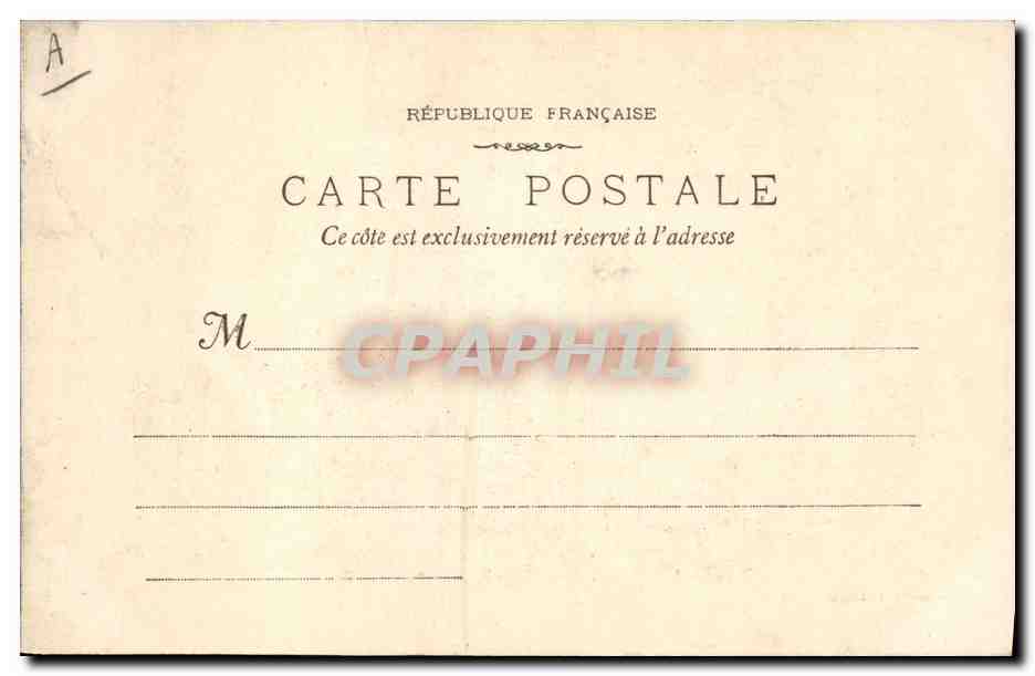 CPA Theatre antique d'Orange Citharis Rentree de Cesar  — Verso