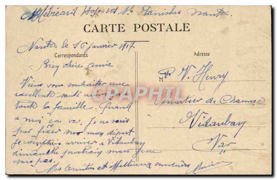 CPA Theatre Joseph Opera biblique en 3 actes donne dans la Salle St Stanislas Scene de la Malediction  — Rückseite
