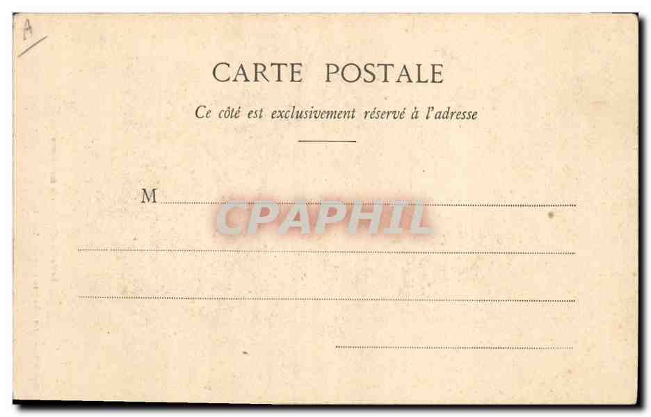 CPA Folklore Sablaises effeuillant la marguerite  — Verso
