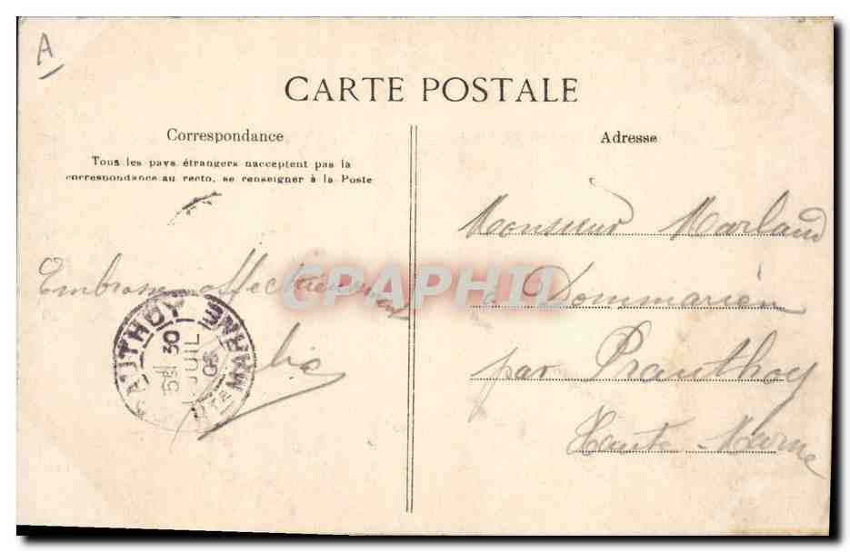 CPA Folklore La Roche sur Yon et Environs  — Verso