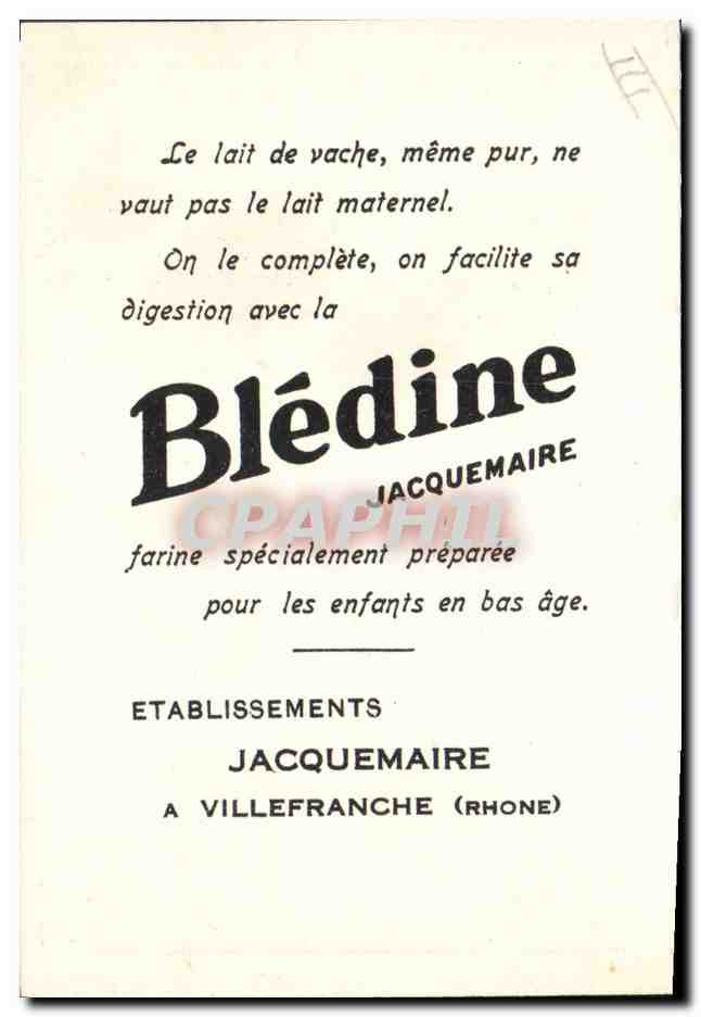 Chromo Bledine Souris Rat Champignon  — Verso
