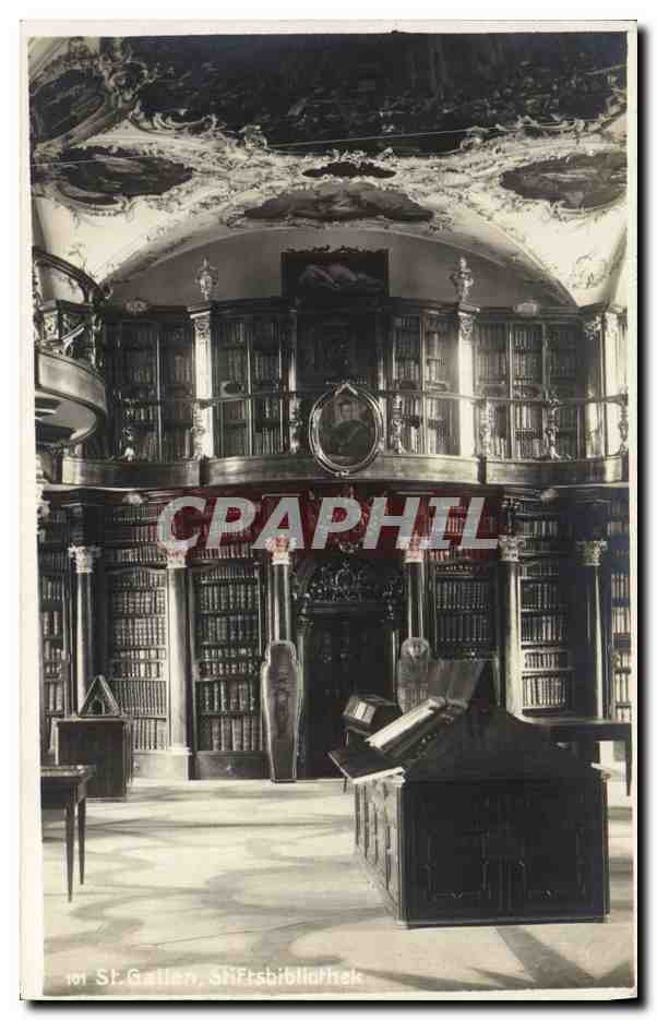 CPA Bibliotheque St Gallen Stiftsbibliothek