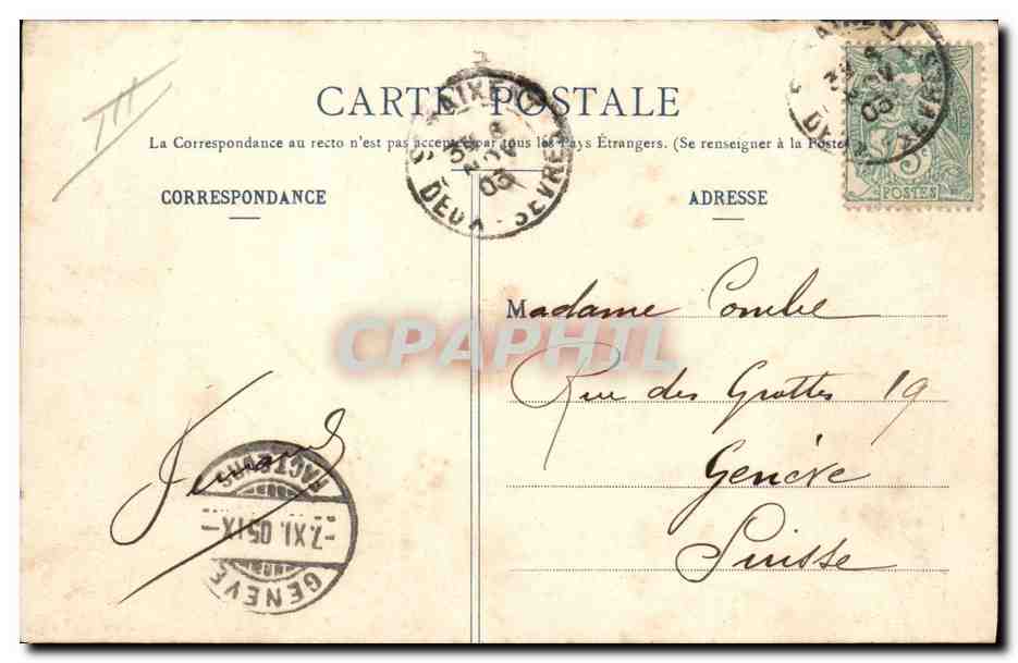 CPA Billard St Maixent Ecole militaire d'infanterie Salle de jeux — Rückseite
