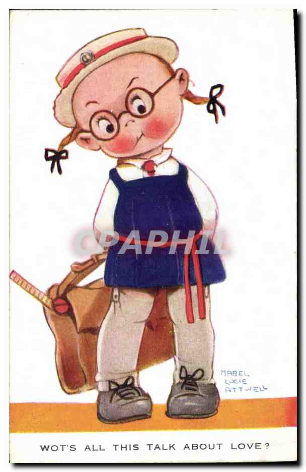 CPA Fantaisie Illustrateur Enfant Mabel Lucie Attwell 