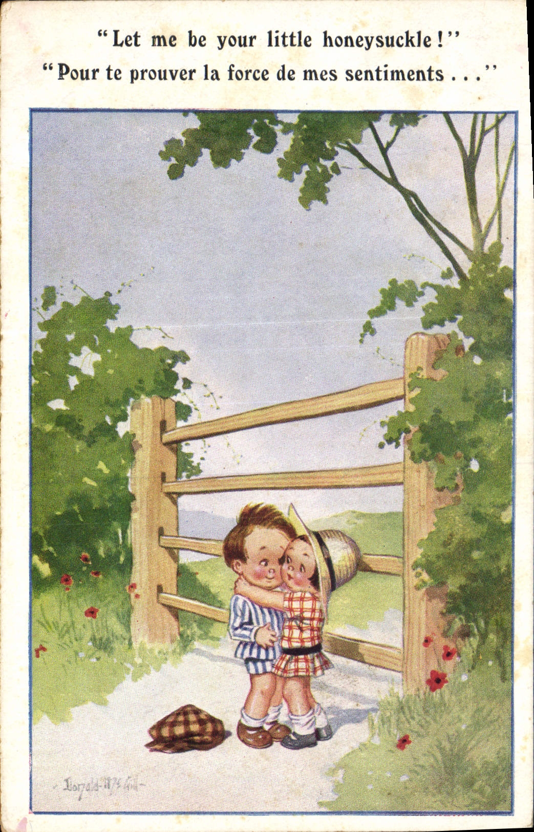 CPA Fantaisie Illustrateur Donald Mc Gill Enfants 