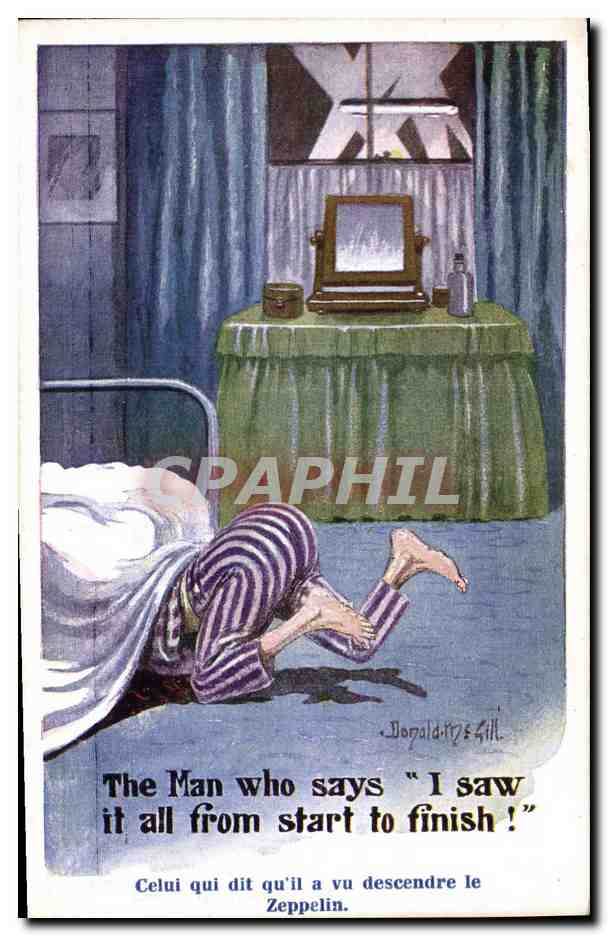 CPA Fantaisie Illustrateur Donald Mc Gill 