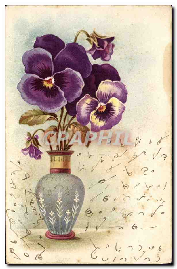 CPA Fantaisie Fleurs 