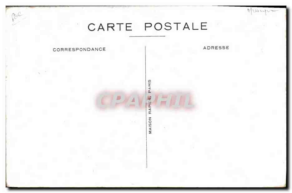 André Baugé dans Paganini — dessin de Paul Pagny — éditeur Maison Rapié, Paris — Achterkant