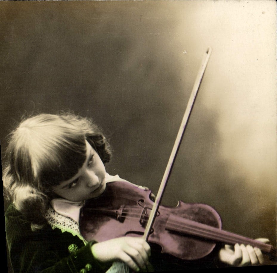 CPA Enfant Violon 