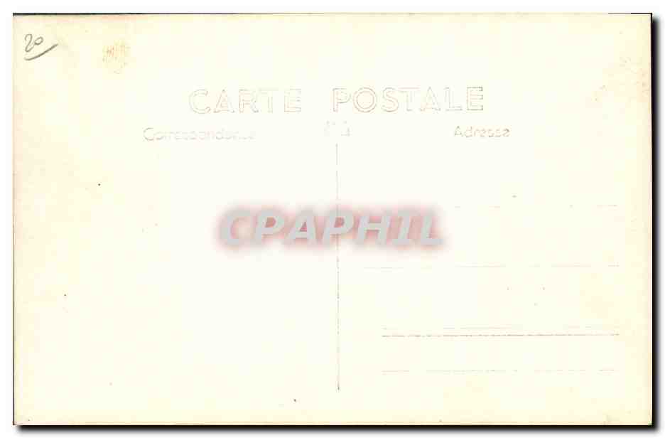 CARTE PHOTO Militaria Chasseurs Alpins  — Verso