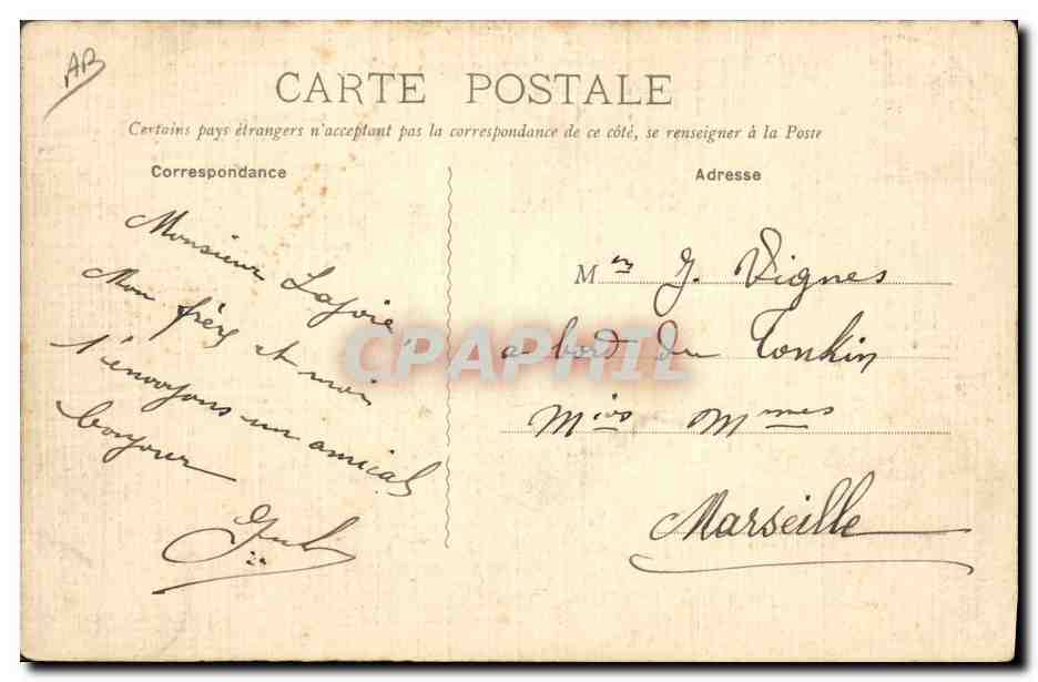 CPA Militaria Chasseurs Alpins Grasse 23eme Chasseurs Un mur bien garde au plateau Napoleon — Rückseite