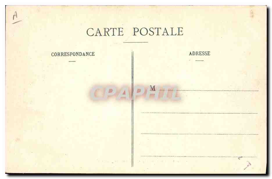 Traversée d'un Col — Dans les Alpes — 1908 — A. Sauvaigo, Nice — Verso