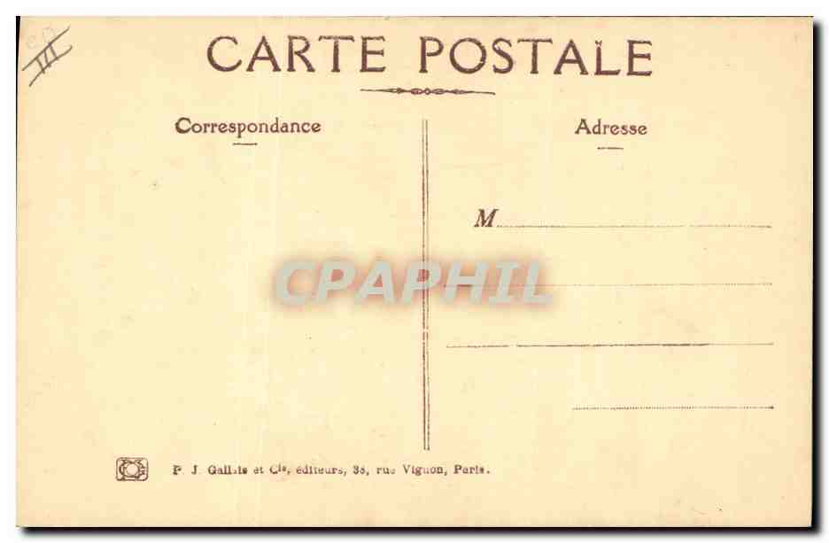 CPA Fantaisie Illustrateur Militaria La mission allemande a Athenes  — Verso