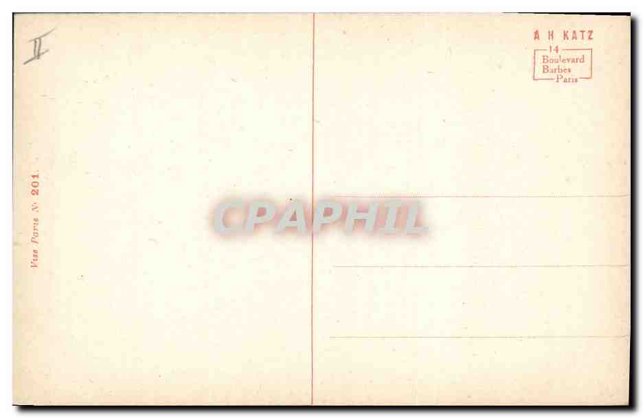 CPA Fantaisie Illustrateur Militaria Guillaume pleure Joffre rit  — Back