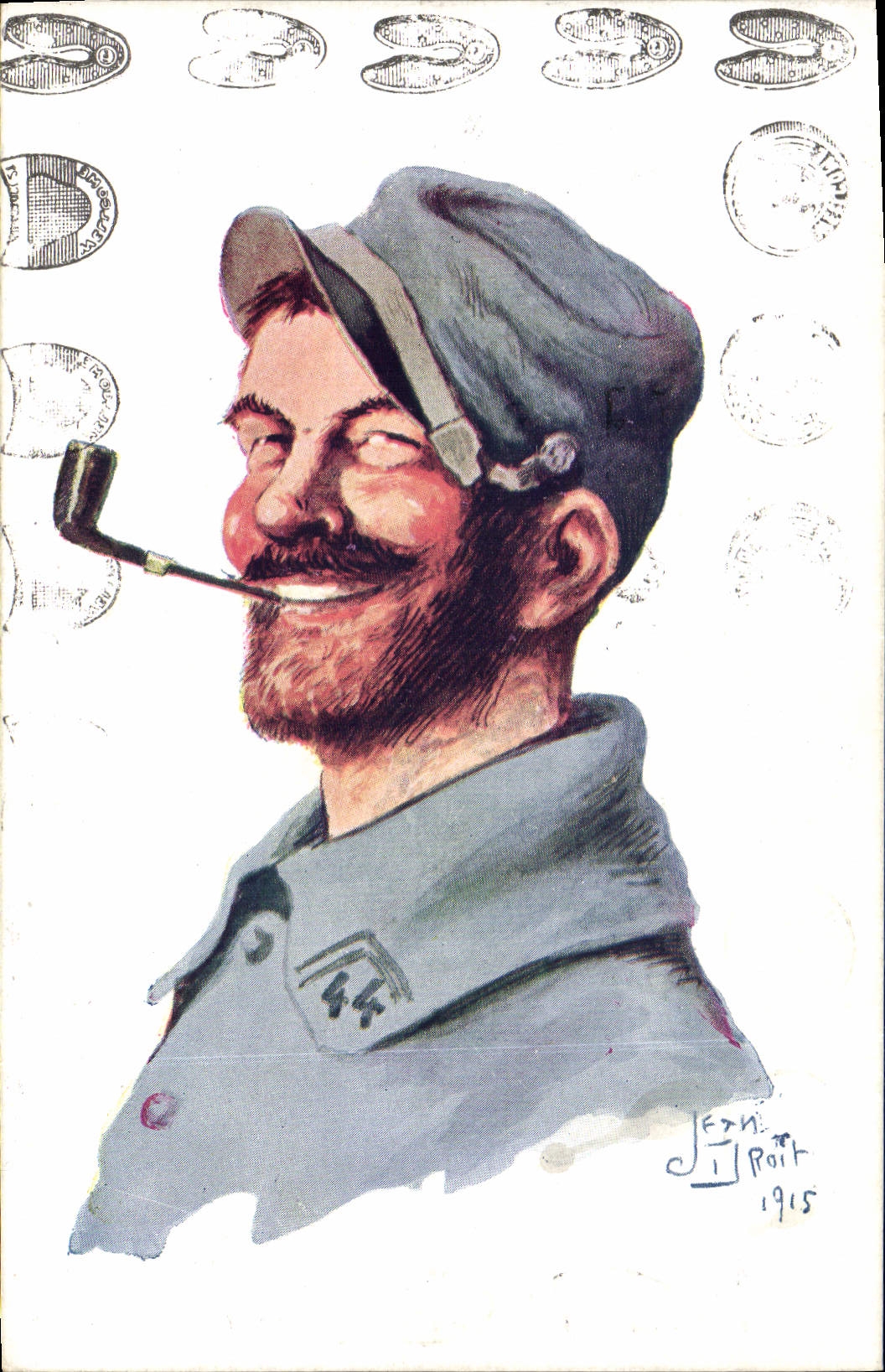 CPA Fantaisie Illustrateur Militaria Soldat 