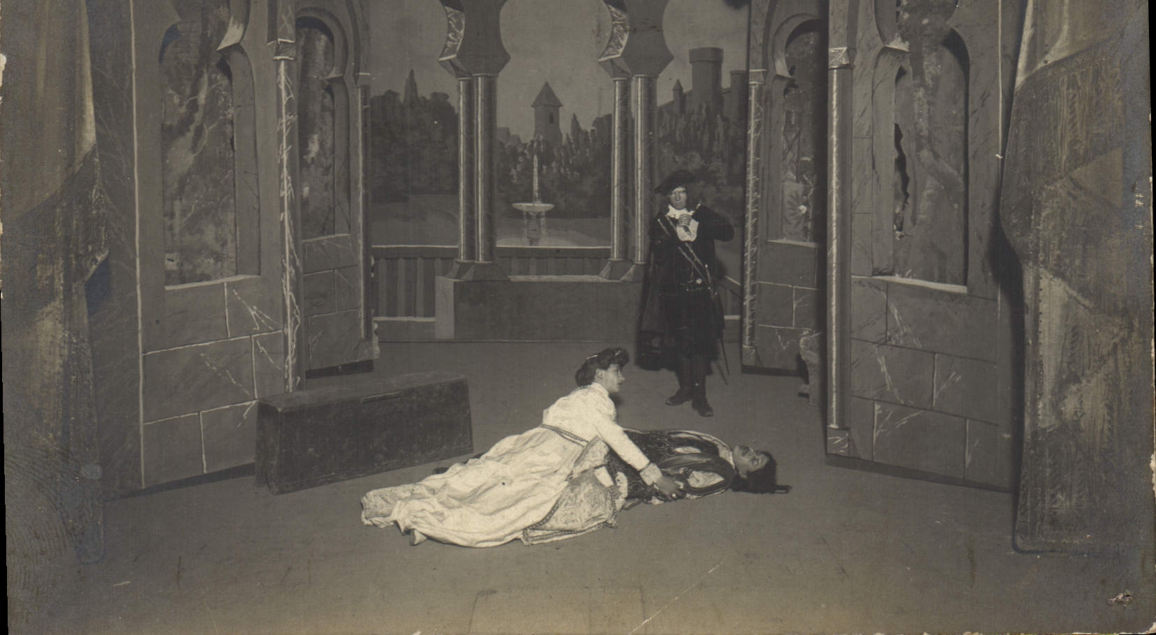 CARTE PHOTO Theatre College Avranches 