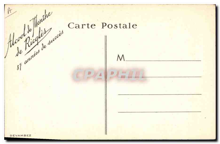 CPA Theatre Le Theatre Victor Hugo Hernani  — Rückseite