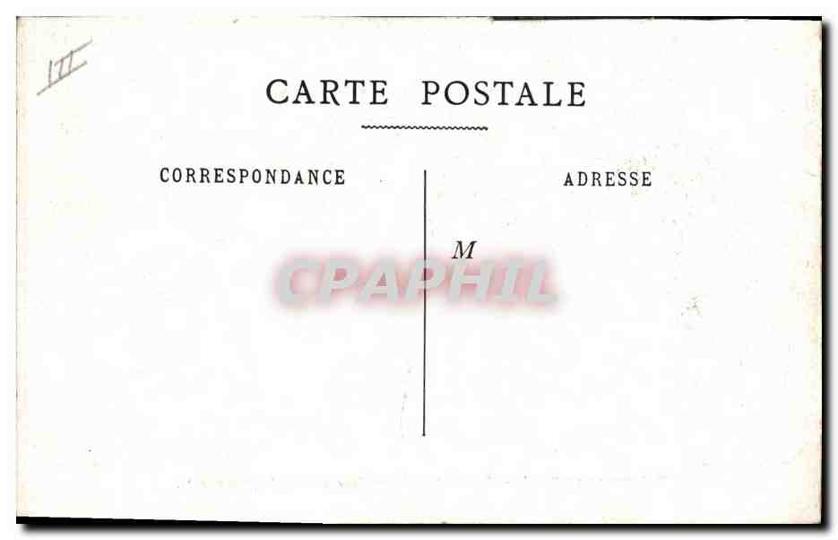 CPA Theatre de la Gaite Premiere repetition dans le decor du premier acte  — Verso